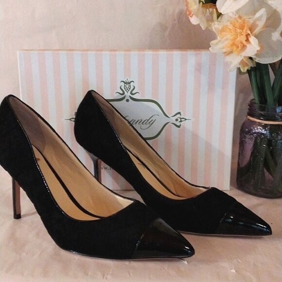 Footcandy Quilted and Patent Heels - Picture 1 of 11